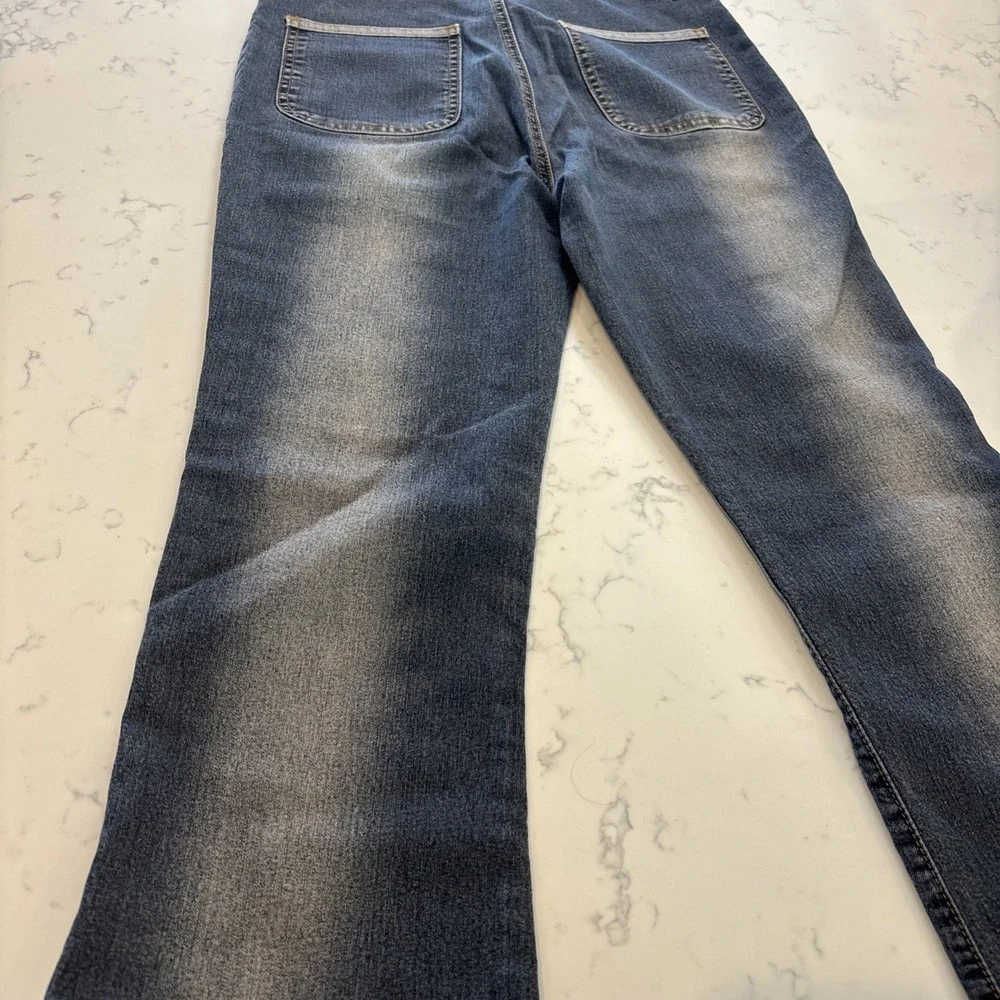 VTG Mastik 90s‎ Y2K Low Rise Flare Jeans Unique Waist Boho Hipster Womens Sz 30